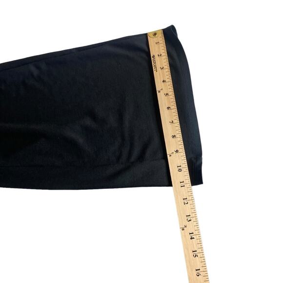 Adika Empire Flare Cut Out Black Pull On Pants Women’s Size Small - Picture 11 of 14